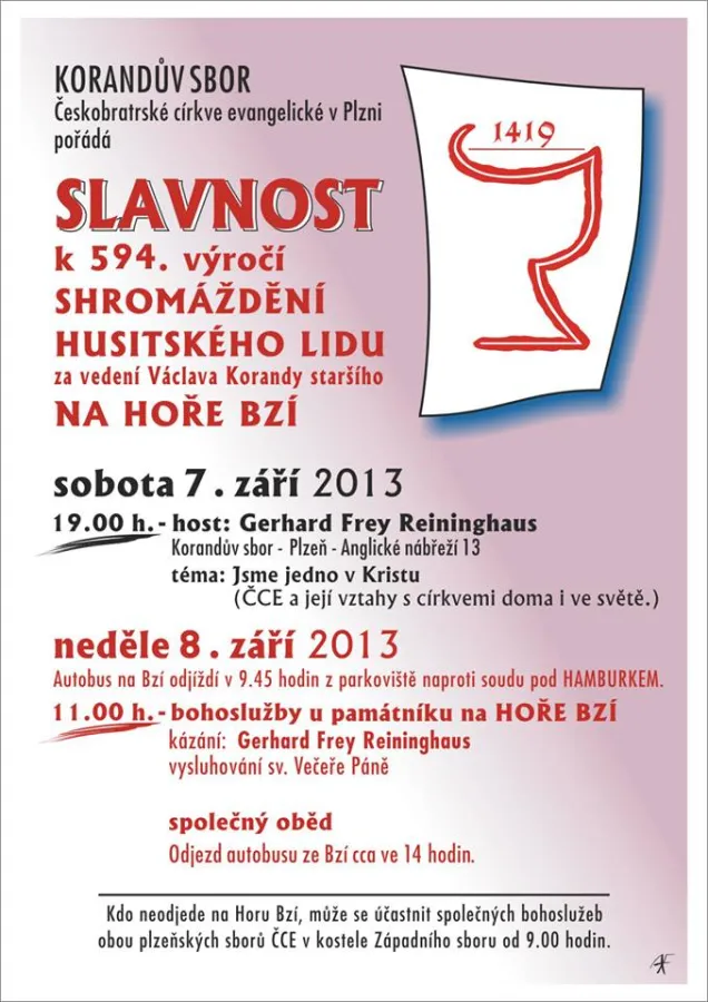 Korandův sbor — fotografie z 4. září 2013 (č. 640)