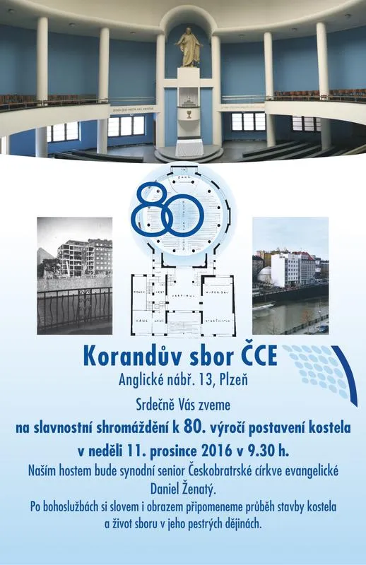 80. výročí postavení kostela (11. prosince 2016) — fotografie 1 z 11
