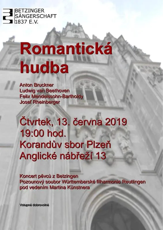 Koncert pěvců z Becinek a trubačů z Rojtlinek 13. 6. 2019 — fotografie 1 z 8