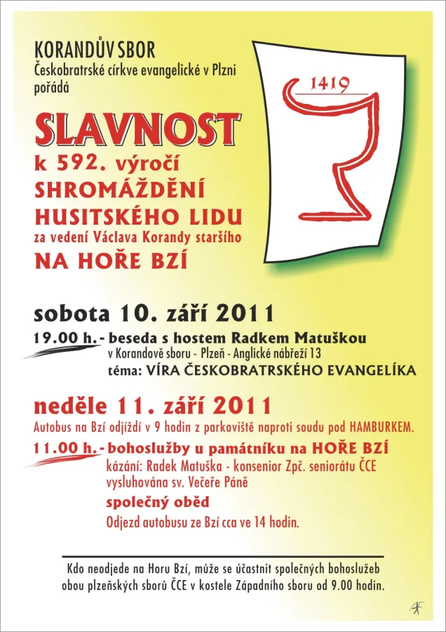 Bzí 2011 — Korandův sbor v Plzni (č. 2)