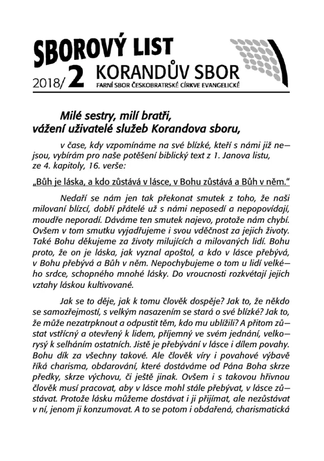 Náhled první strany — sborowyy_list_2018-2