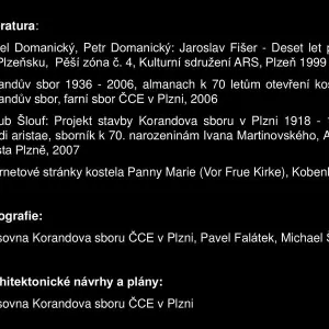 Prezentace „Kostel Korandova sboru v Plzni“ — fotografie 68 z 72