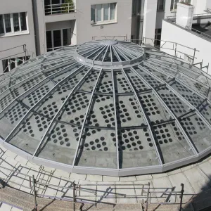 Oprava střechy kostela — fotografie 27 z 32