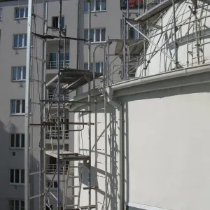 Oprava střechy kostela — fotografie 28 z 32
