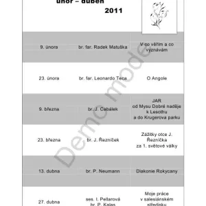 Korandův sbor — Programy Klubu seniorů (foto č. 1)