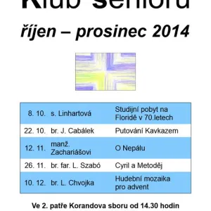 Korandův sbor — Programy Klubu seniorů (foto č. 12)