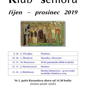 Korandův sbor — Programy Klubu seniorů (foto č. 26)