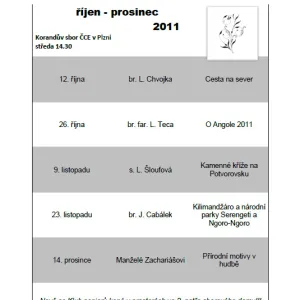 Korandův sbor — Programy Klubu seniorů (foto č. 3)
