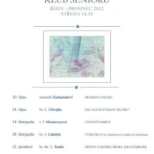 Korandův sbor — Programy Klubu seniorů (foto č. 6)
