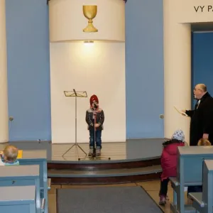 Dětská vánoční slavnost 24. 12. 2021 — fotografie 29 z 32