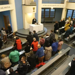 Diakonické adventní bohoslužby 20. 12. 2023 — fotografie 38 z 39