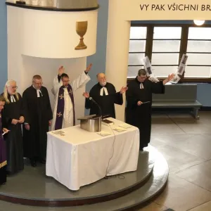 Diakonické velikonoční bohoslužby 28. 3. 2024 — fotografie 26 z 43