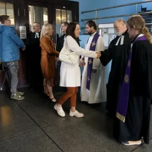 Diakonické velikonoční bohoslužby 28. 3. 2024 — fotografie 32 z 43