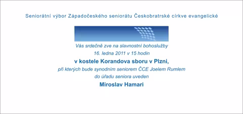Korandův sbor v Plzni — pozvanky-Koranduv sbor