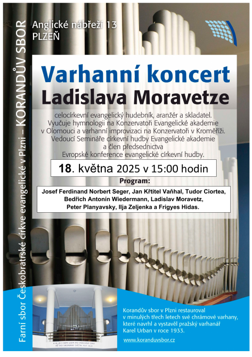Náhled první strany — 2025-05-18 Varhanní koncert Ladislava Moravetze
