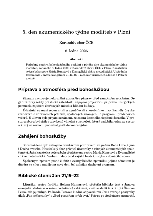 Náhled první strany — 2026-01-08 5_ den ekumenického týdne modliteb_full