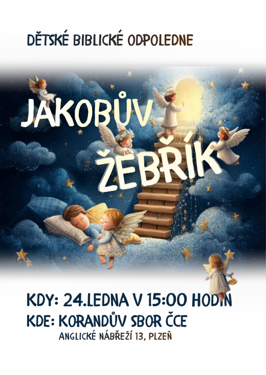 Náhled první strany — 2026-01-24 15_00 Dětské biblické odpoledne – Jákobův žebřík_A3
