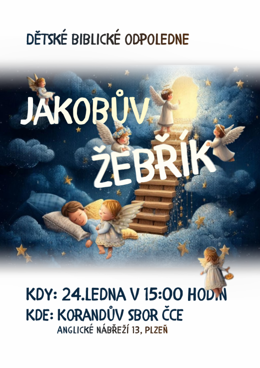 Náhled první strany — 2026-01-24 15_00 Dětské biblické odpoledne – Jákobův žebřík_A4