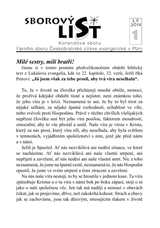 Náhled první strany — sborovy_list_2014-1