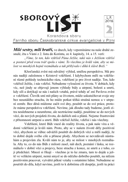 Náhled první strany — sborowyy_list_2016-2