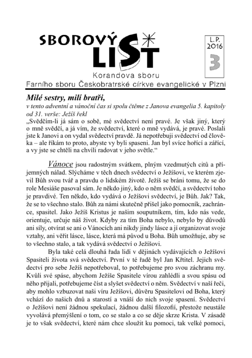 Náhled první strany — sborowyy_list_2016-3_2